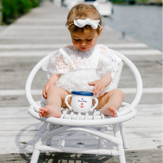 Boat Baby 3.5" Silicone Snack Bowl with Lid