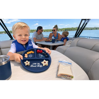 Boat Life 7.75" Divided Silicone Suction Plate