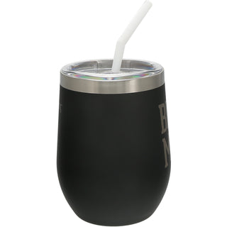 Bitch Mode 12 oz Stemless Travel Tumbler with Straw