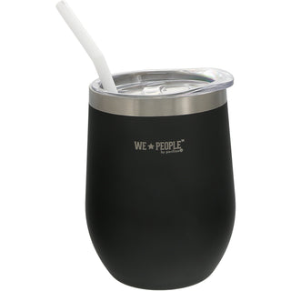 Bitch Mode 12 oz Stemless Travel Tumbler with Straw