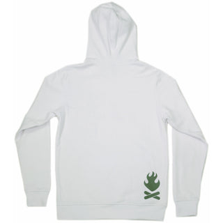 Camping White Unisex Hooded Sweatshirt