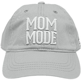 Mom Mode Light Gray Adjustable Hat