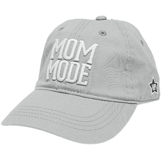 Mom Mode Light Gray Adjustable Hat