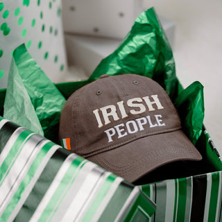 Irish People Dark Gray Adjustable Hat