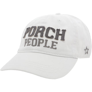 Porch People White Adjustable Hat