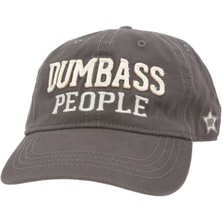 Dumb-Ass People Dark Gray Adjustable Hat