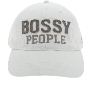 Bossy People Dark Gray Adjustable Hat