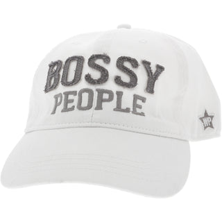 Bossy People Dark Gray Adjustable Hat