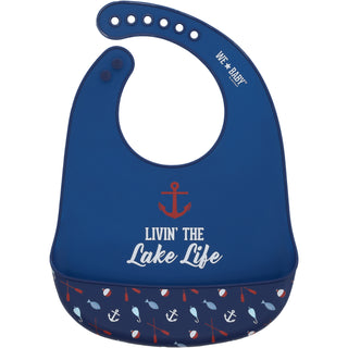 Lake Life 12" Silicone Catch All Bib