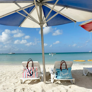 Beach Canvas Tote