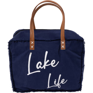 Lake Canvas Tote