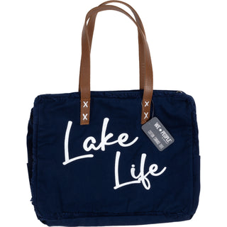 Lake Canvas Tote