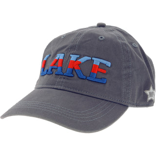 Lake Dark Gray Adjustable Hat