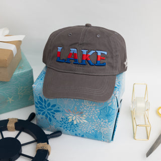 Lake Dark Gray Adjustable Hat