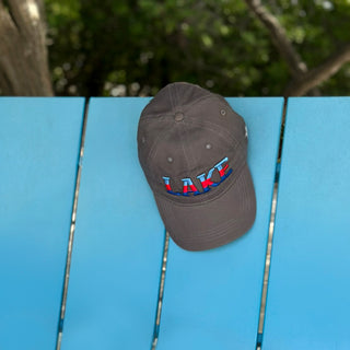 Lake Dark Gray Adjustable Hat