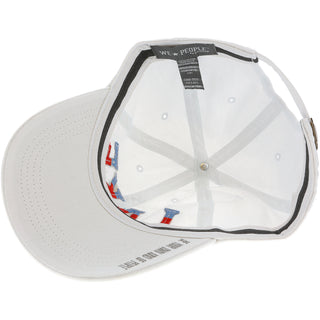 Lake White Adjustable Hat