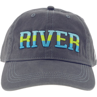 River Dark Gray Adjustable Hat