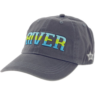 River Dark Gray Adjustable Hat