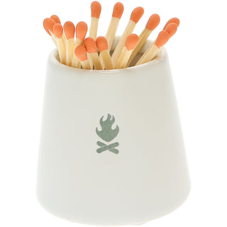 Campfire 2.25" Match Holder & Matches