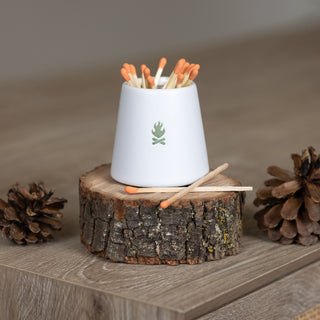 Campfire 2.25" Match Holder & Matches