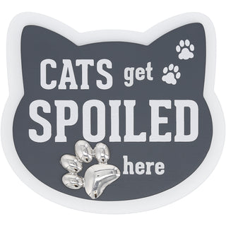 Cats 5" MDF Self-Standing Plaque