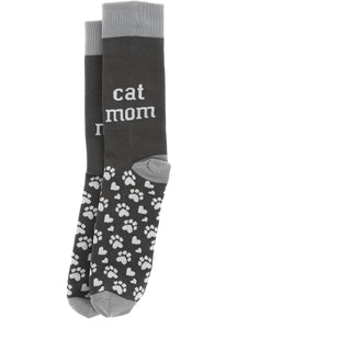 Cat Mom Ladies Crew Socks