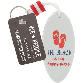 Beach Floating Key Chain