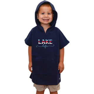 Lake Life Hooded French Terry Cover Up
()