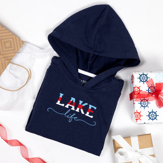 Lake Life Hooded French Terry Cover Up
()