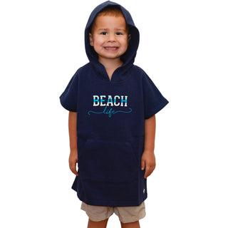 Beach Life Hooded French Terry Cover Up
()