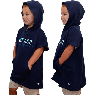 Beach Life Hooded French Terry Cover Up
()