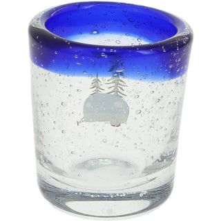 Camper & Trees Bubble Shot Glass