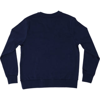 Camp Life S/M Navy Cotton Blend French Terry Sweatshirt