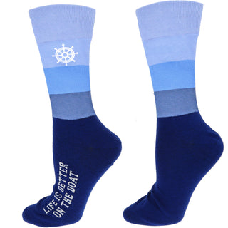 On The Boat Unisex Crew Sock