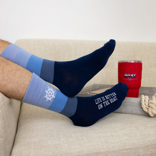 On The Boat Unisex Crew Sock