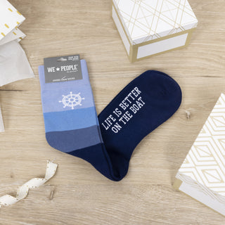 On The Boat Unisex Crew Sock