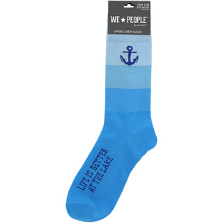 At The Lake Unisex Crew Sock