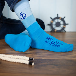 At The Lake Unisex Crew Sock