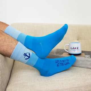 At The Lake Unisex Crew Sock
