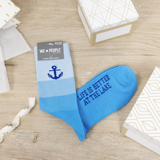 At The Lake Unisex Crew Sock