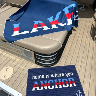 Where You Anchor 27.5" x 17.75" Floor Mat