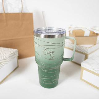 Camp Life 30 oz Travel Tumbler