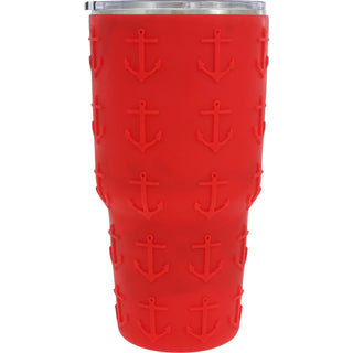 Boat Life 30 oz Travel Tumbler with 3D Silicone Wrap