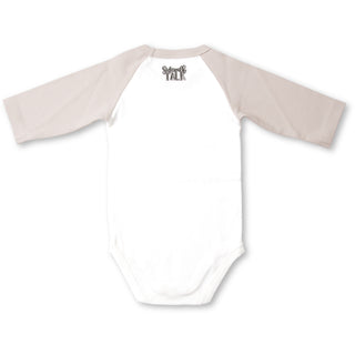 Night Life 3/4 Length Gray Sleeve Onesie