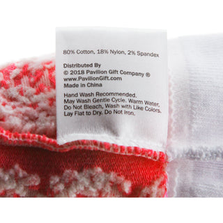 Let it Snow Red Knit Pom Pom Hat (12-24 Months)