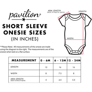 Pass Out 12-24 Months Black Trimmed Onesie