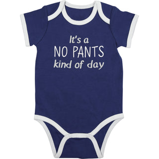 No Pants Navy Bodysuit