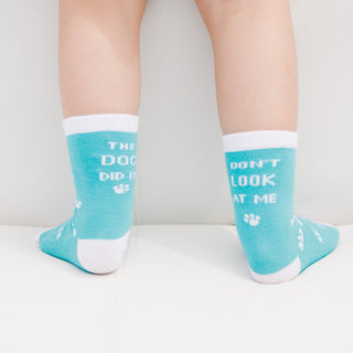 Dog Did It 2T-4T Crew Socks