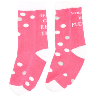 Snuggle Me 2T-4T Crew Socks