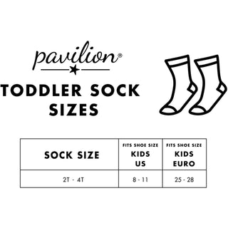 Snuggle Me 2T-4T Crew Socks